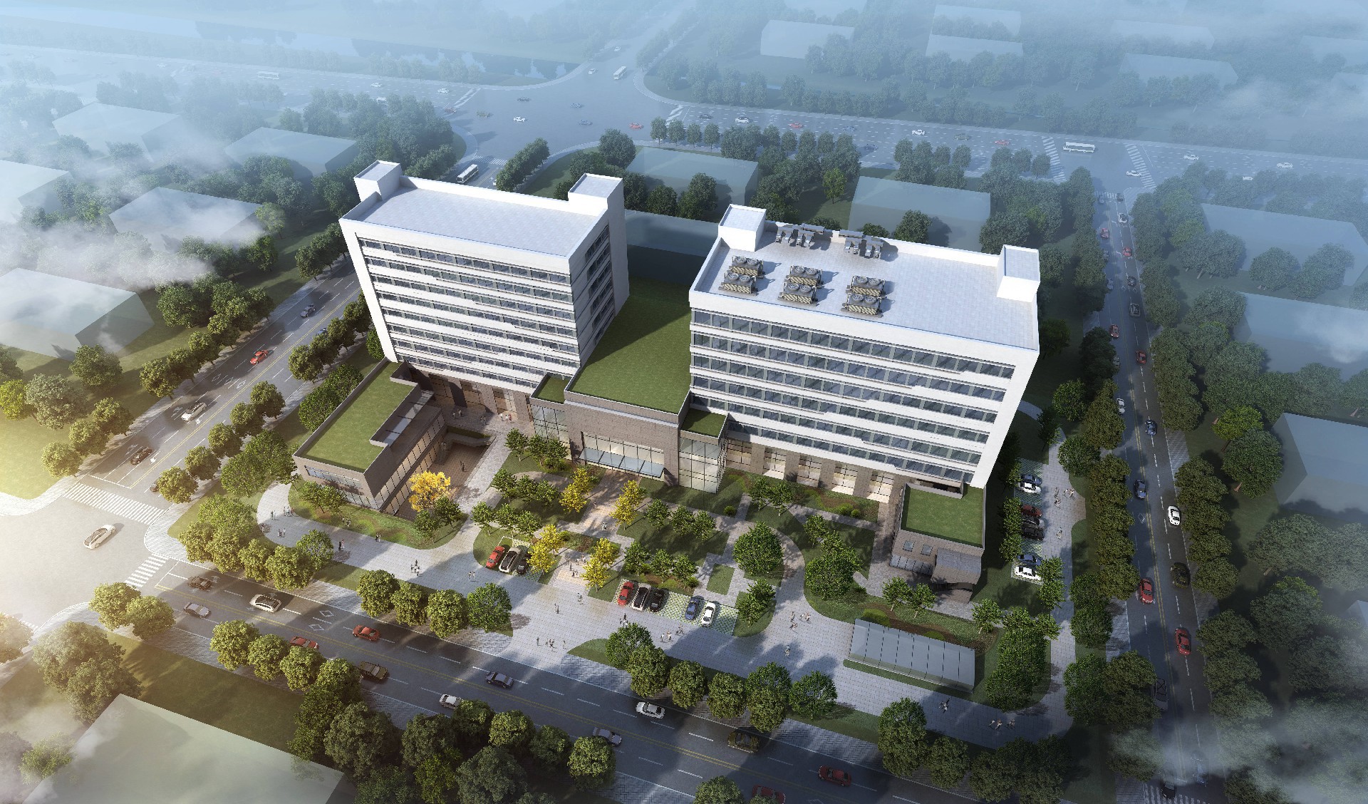 疾控系统大楼设计